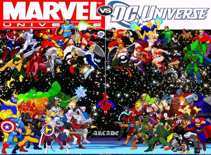 dc vs marvel universe sp